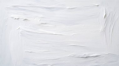 Yağ, beyaz tonlarda arkaplanı okşar