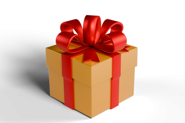 Kurdeleli hediye kutusu