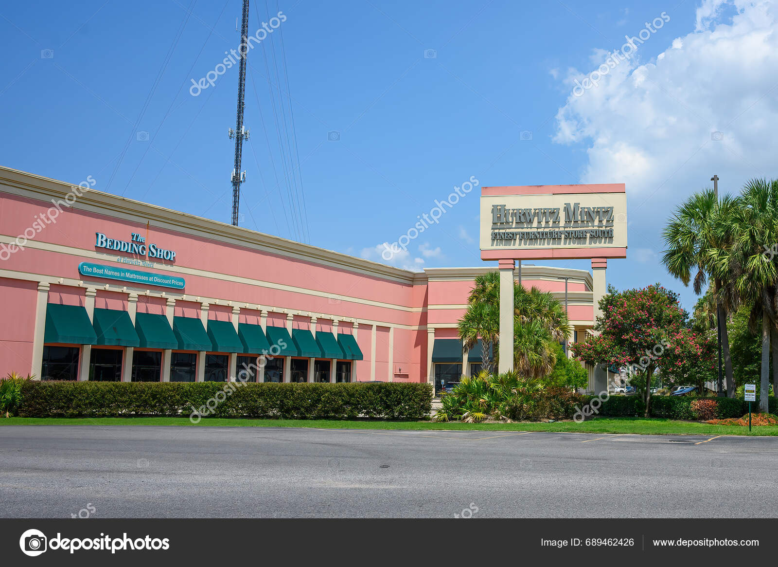 Metairie Usa July 2023 Hurwitz Mintz Furniture Store Airline Highway ...