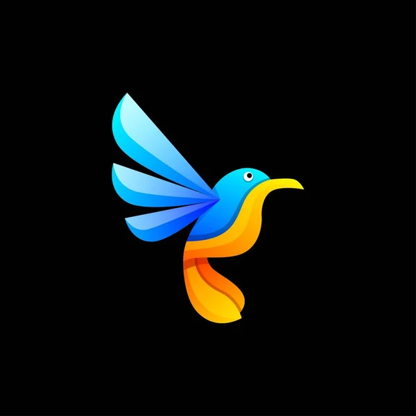 Современный Дизайн Логотипа Птицы — стоковый вектор