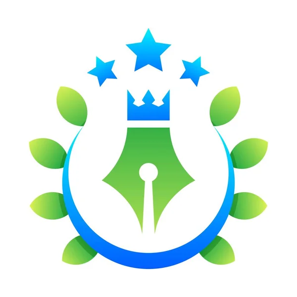 Modèle Conception Logo Universitaire — Image vectorielle
