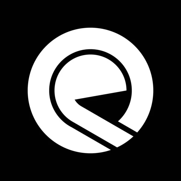 Modèle Logo Monogramme — Image vectorielle