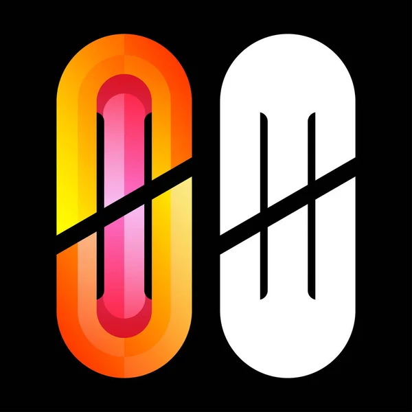 Letra Colorida Diseño Del Logotipo — Archivo Imágenes Vectoriales