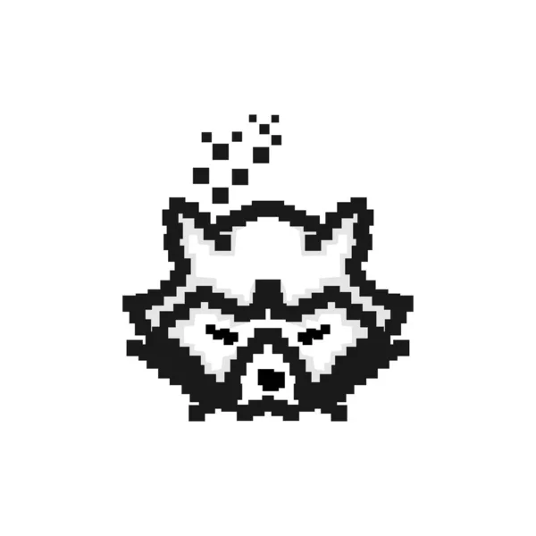 Pixel Fox Logo Design — Image vectorielle