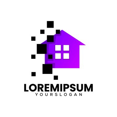 yüksek teknoloji ev logosu