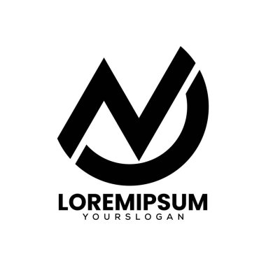 harf n logo tasarımı