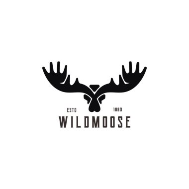 tasarım vektörlü yaratıcı siluet geyik