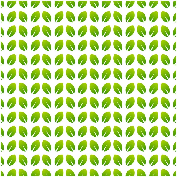 Stock vector pattern green leaf background template