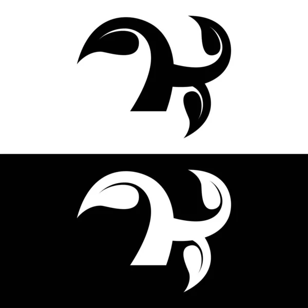 Modèle Conception Logo Feuille — Image vectorielle