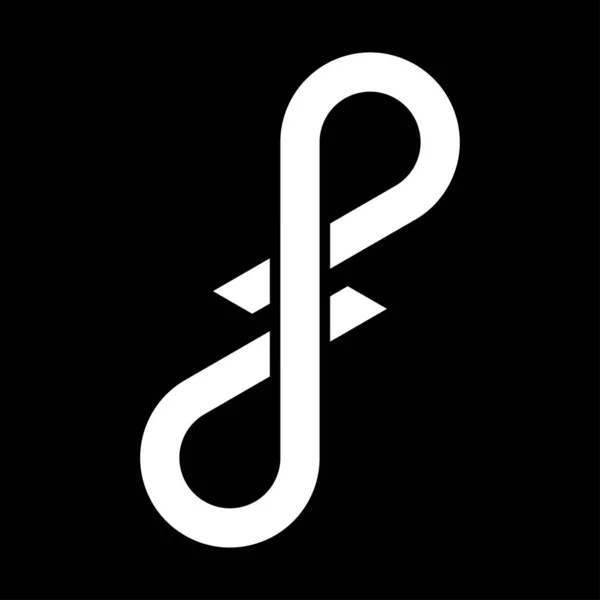 Lettre Logo Design — Image vectorielle