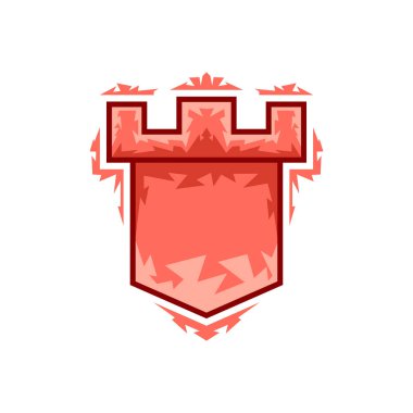 kale maskotu logo tasarım vektörü