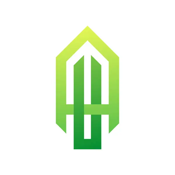 Letra Diseño Del Logotipo — Vector de stock