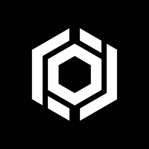 Letter Monogram Logo Ontwerp — Stockvector
