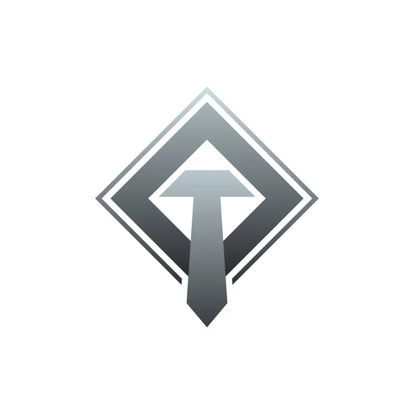 Letter Monogram Logo Ontwerp — Stockvector
