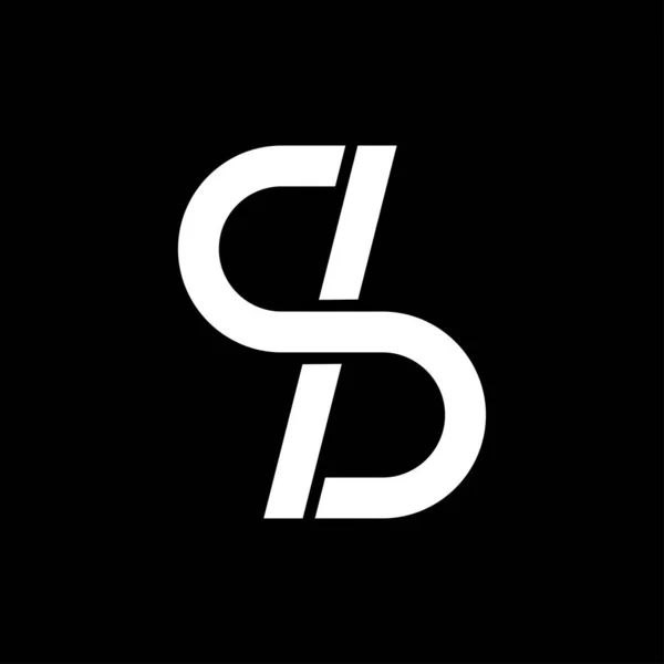 Letra Logotipo — Vetor de Stock