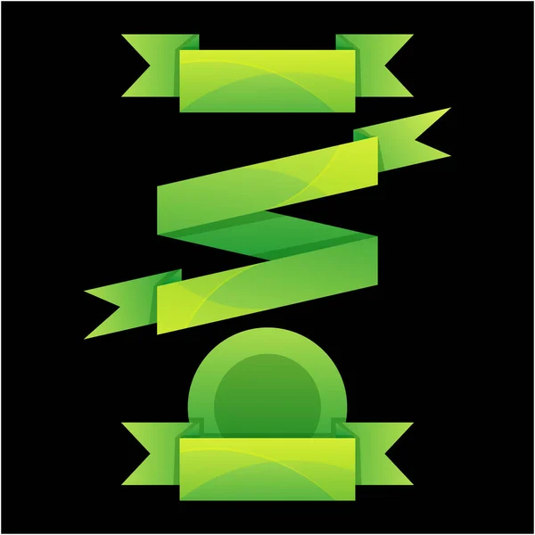 Icône Ruban Avec Style Vectoriel Dégradé — Image vectorielle