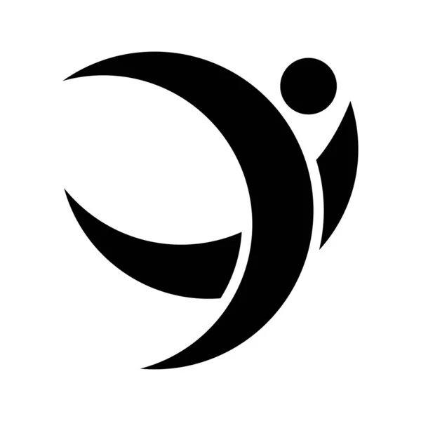 Projekt Logo Ludzi — Wektor stockowy