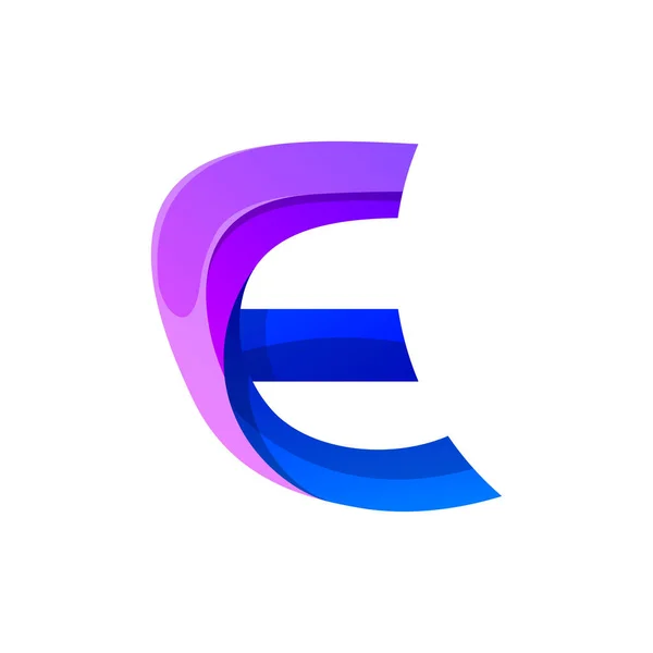 Creatieve Letter Kleurrijk Logo Ontwerp — Stockvector