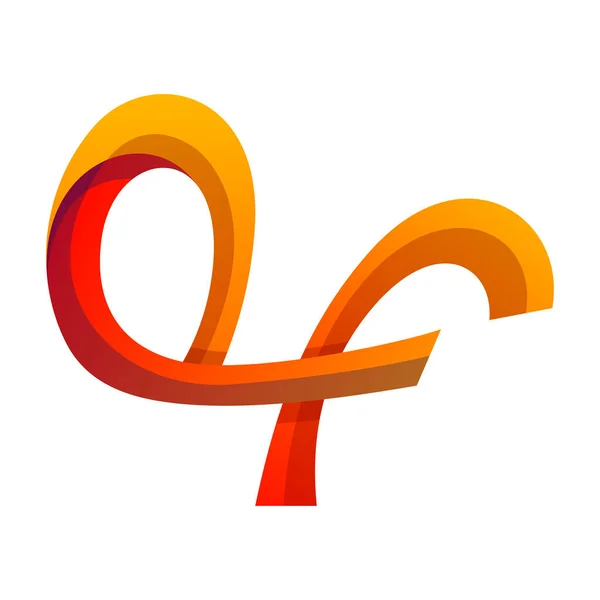 Градиентный Логотип Буквы — стоковый вектор