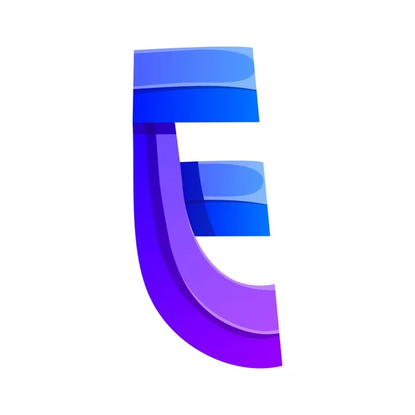 Kolorowa Litera Projekt Logo Ikony — Wektor stockowy
