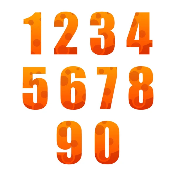 Διανυσματικός Αριθμός Διάνυσμα Συστήματος Αριθμών — Διανυσματικό Αρχείο