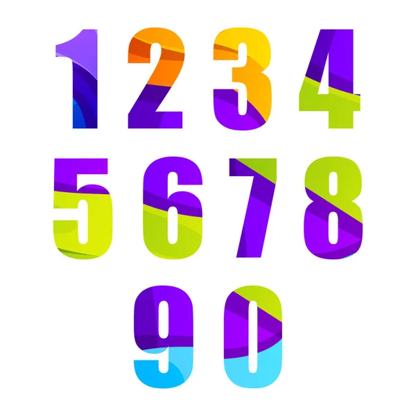 Vector Number Numeral System Vector — Stock Vector