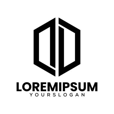 çift d simgesi logo tasarımı