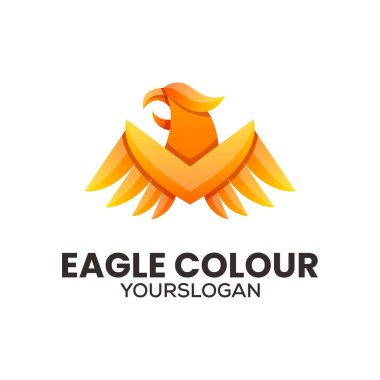 kartal gradyan logo tasarımı