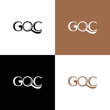 g o c harfi logo tasarımı