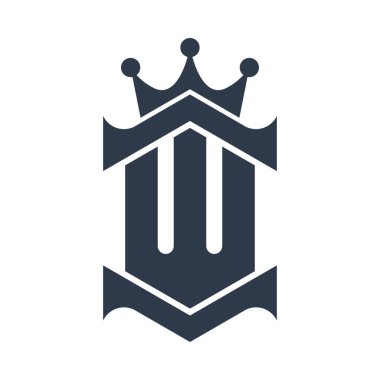 w harfi kral logosu tasarımı