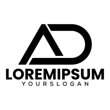 bir d ilk logo tasarımı harfi