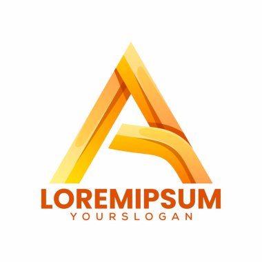 İlk harf Yaratıcı bir logo tasarımı