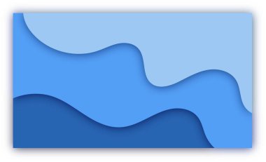 Soyut kağıt kesimi şekil dalga arkaplanı