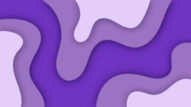 Soyut kağıt kesimi şekil dalga arkaplanı