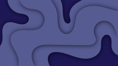 Soyut kağıt kesimi şekil dalga arkaplanı