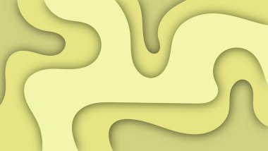 Soyut kağıt kesimi şekil dalga arkaplanı