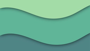 Soyut kağıt kesimi şekil dalga arkaplanı