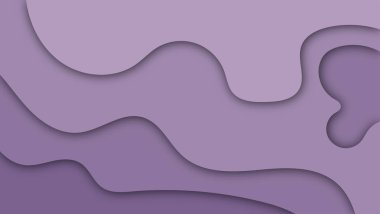 Soyut kağıt kesimi şekil dalga arkaplanı