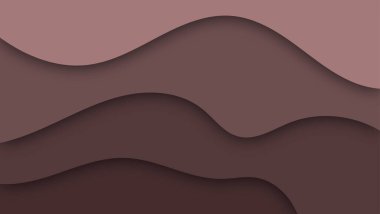 Soyut kağıt kesimi şekil dalga arkaplanı