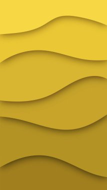 Soyut kağıt kesimi şekil dalga arkaplanı