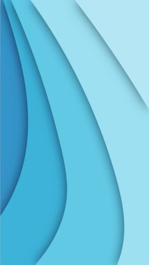 Soyut kağıt kesimi şekil dalga arkaplanı