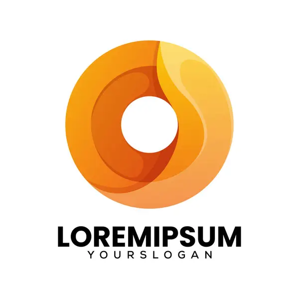 Baş harfler o renkli logo tasarımı