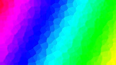 Geometrik Şekil Deseni Soyut Çokgen Arkaplan Teknolojisi