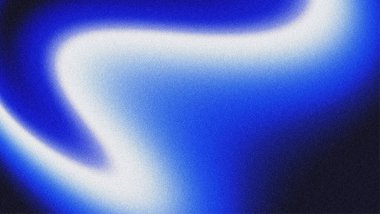 Kum taneli dokuya sahip soyut koyu mavi beyaz eğim. Gradyan. Modern arkaplan.