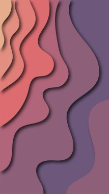 Soyut kağıt kesme arkaplanı