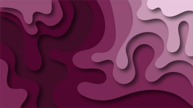 Soyut modern arkaplan Kağıt Kesme Arkaplan Vektörü illüstrasyonu