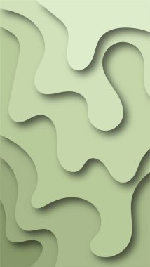 Soyut modern arkaplan Kağıt Kesme Arkaplan Vektörü illüstrasyonu