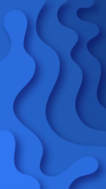 Soyut modern arkaplan Kağıt Kesme Arkaplan Vektörü illüstrasyonu