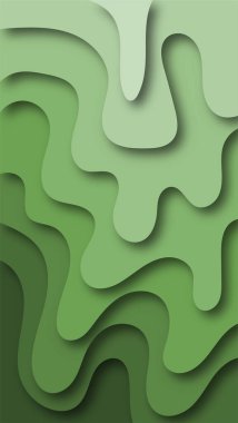 Soyut modern arkaplan Kağıt Kesme Arkaplan Vektörü illüstrasyonu