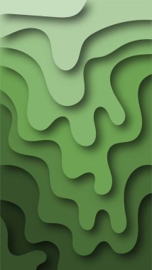 Soyut modern arkaplan Kağıt Kesme Arkaplan Vektörü illüstrasyonu